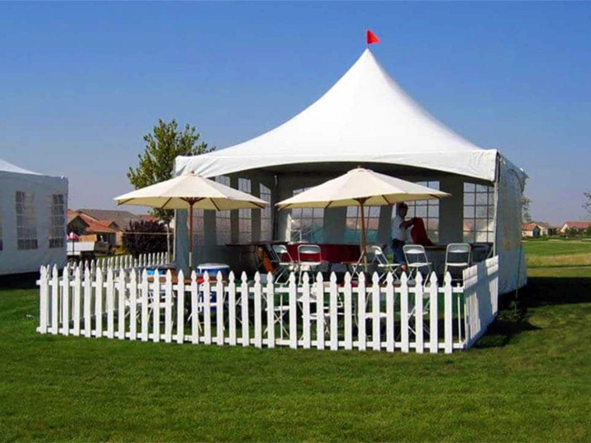 High Quality Aluminum Movable Outdoor Exhibition Pagoda Tent 6x6