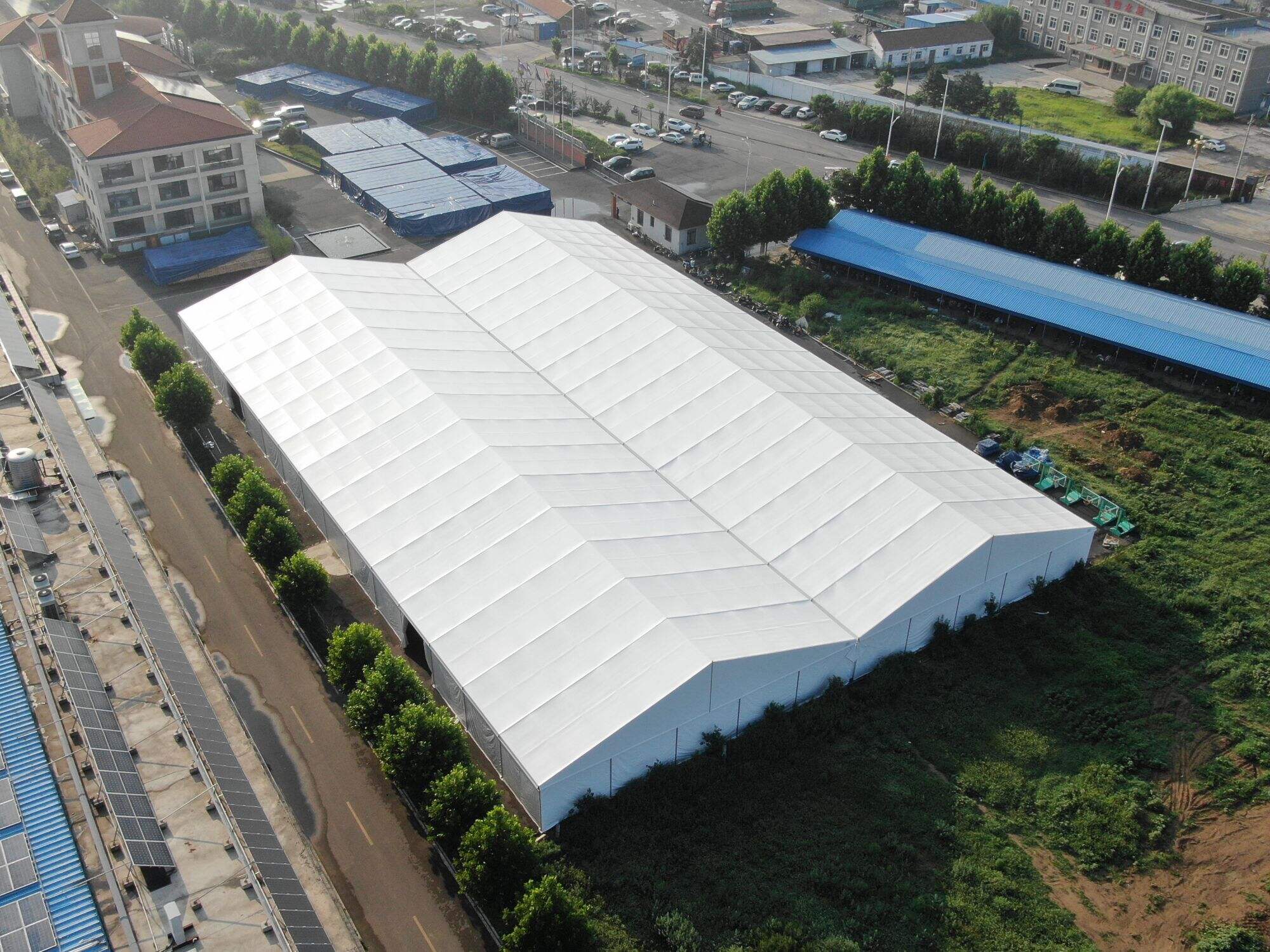Outdoor Large Aluminum Structure Warehouse Temporary Storage Building Tent