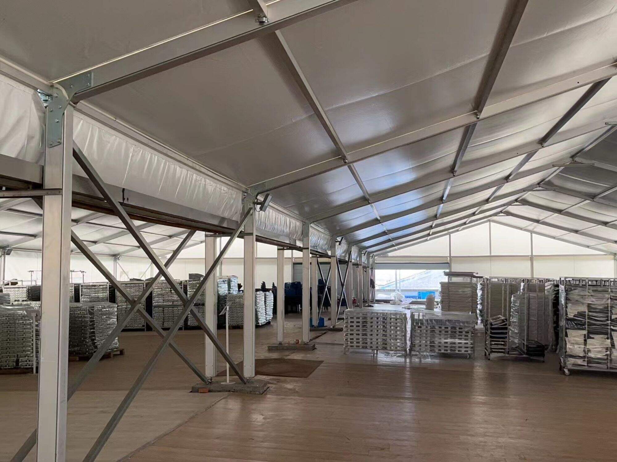 Big Outdoor Movable Aluminum Structure Tent for Warehouse