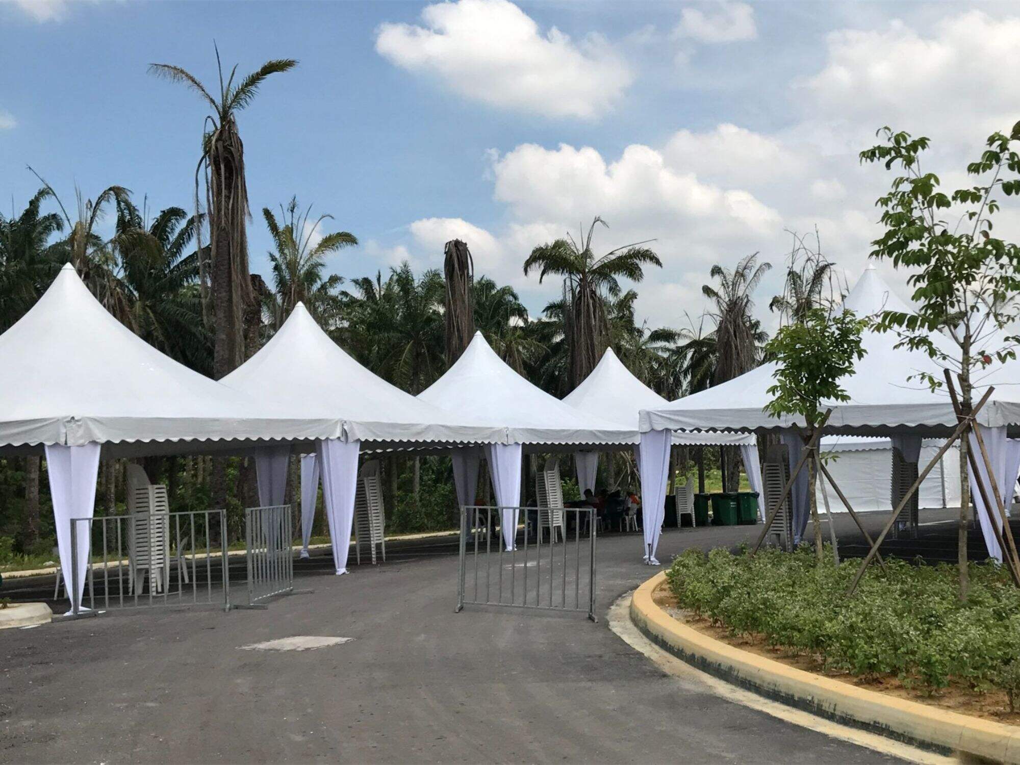 Leisure Canopy Wedding Party Aluminum White Pagoda Tent Marquee