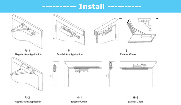 Easy Door Closer Door Accessories manufacture