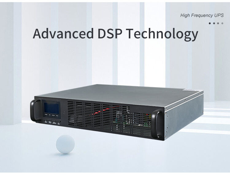 High Frequency Rack Mounted UPS Power Online Three Phase UPS WTHD Supplies manufacture