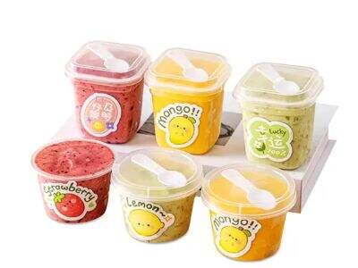 Versatile Plastic Container Series: Wine Glasses, Molds and Dessert Cups for B2B Buyers
