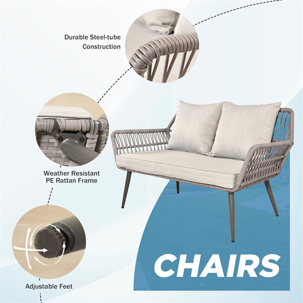 Höj din yttre underhållning med moderna vikker patio möbler