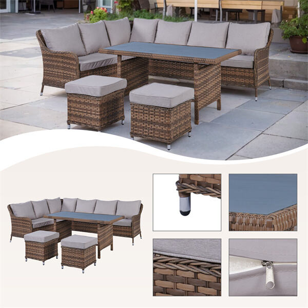 Mejora tu espacio de vida al aire libre con un sofá de teca