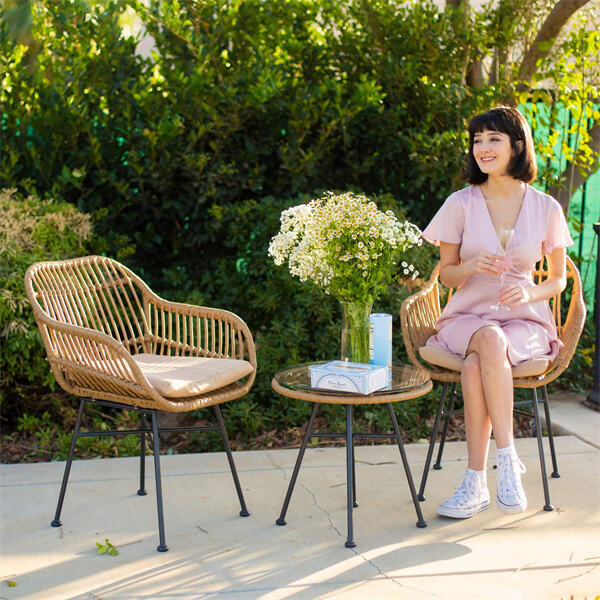 Embrera naturens skönhet med en trädgårdssofa lounger.