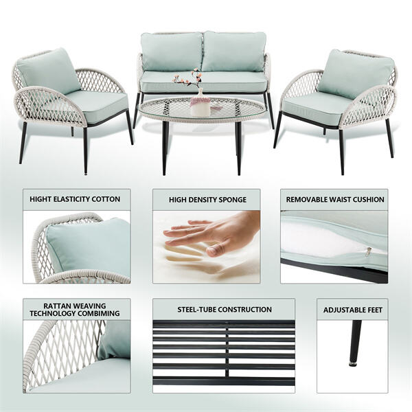 Ät under stjärnorna med en mångsidig utemiddagsstol se