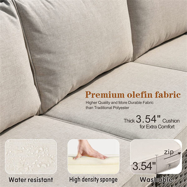 Mejora tu terraza con un sofá de esquina chic y cómodo