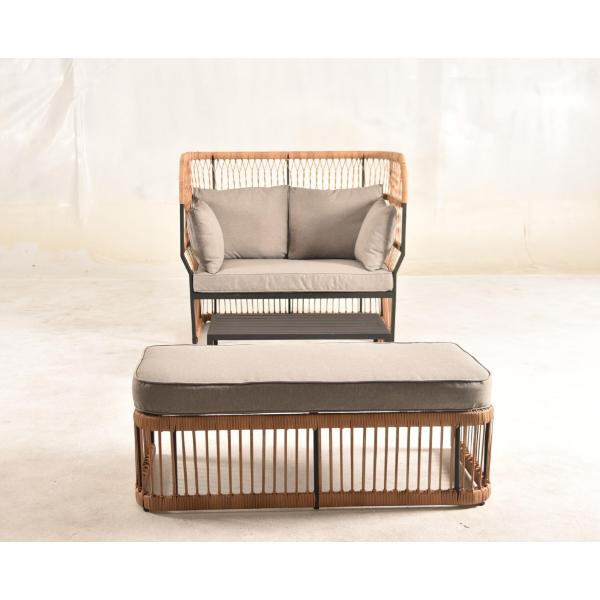 Sofás de Esquina al Aire Libre para una Retreta Tranquila