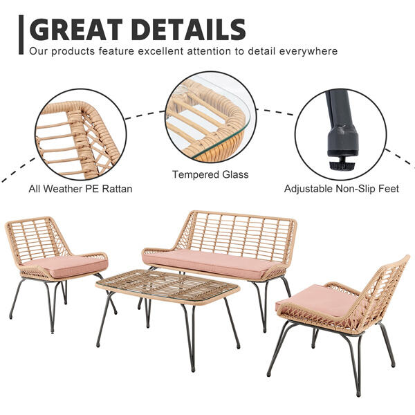 Diviértete con estilo con un conjunto de comedor de ratán para tu próxima reunión