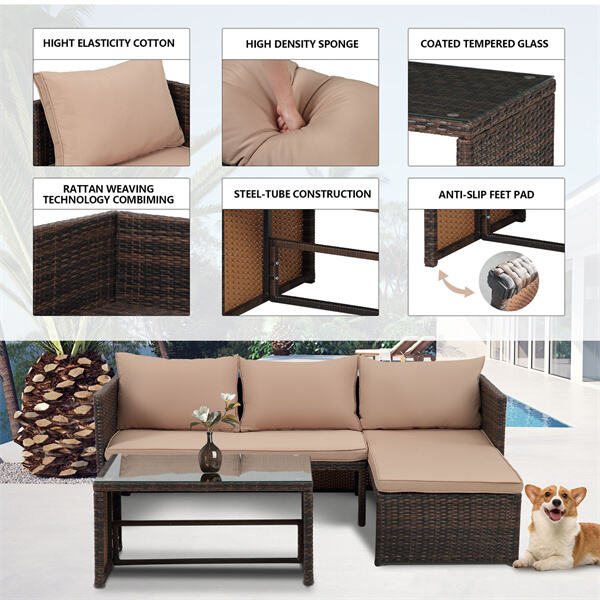 Elevate your outdoor space with sleek aluminum chairs.