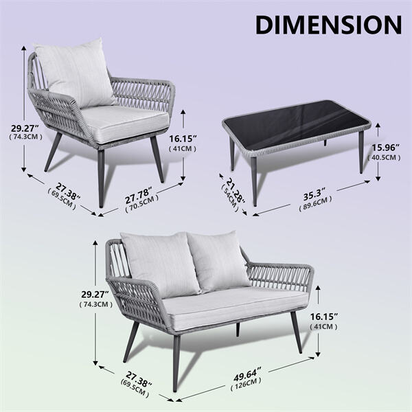 Skapa en charmig kaffekrog med detta eleganta bordssats