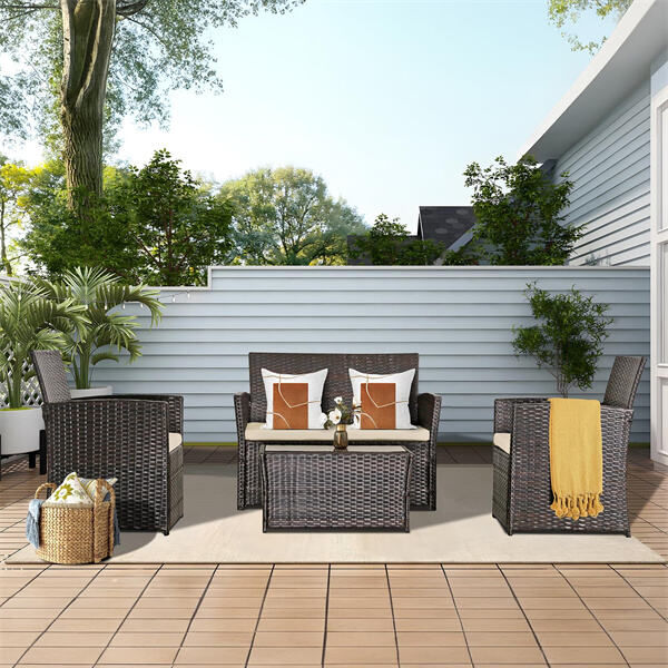 Descubra lo último en comodidad y sofisticación con muebles de terraza de lujo