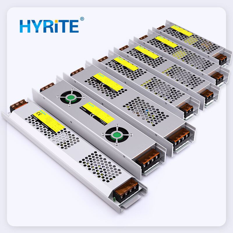 Slim mesh housing, indoor power supply for signage, lightbox, linear light, commercial decorative light, etc