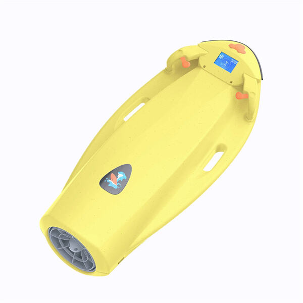 Explore marine life like never before with the use of a sea scooter