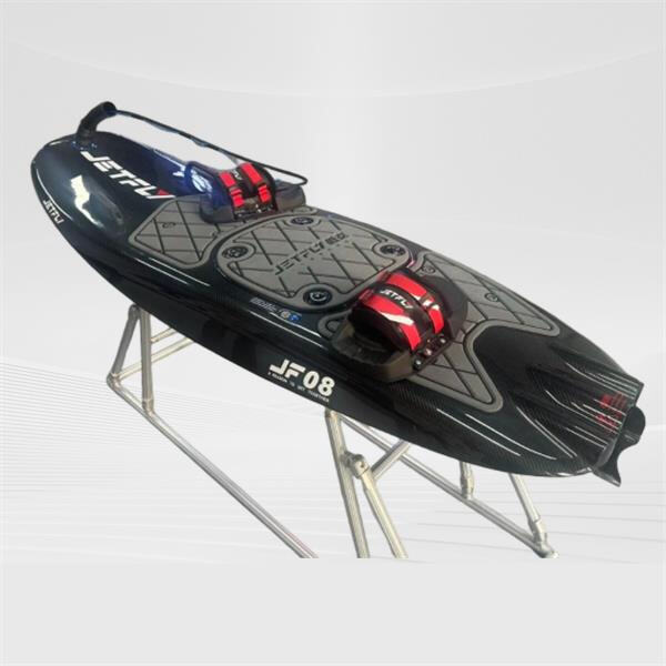 Upgrade your surfing game with a jet-powered surfboard
