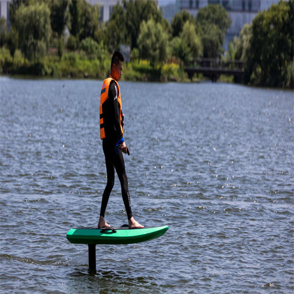 Take your surfing adventures to new heights with a hydrofoil motorized surfboard