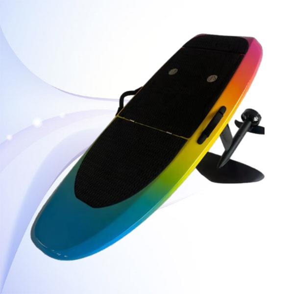 Take your surfing adventures to new heights with a motorized hydrofoil board