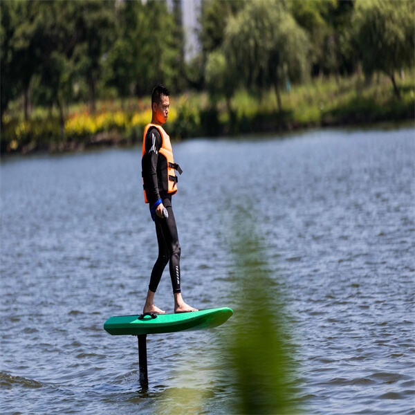 Master the art of hydro foiling with a motorized watercraft.