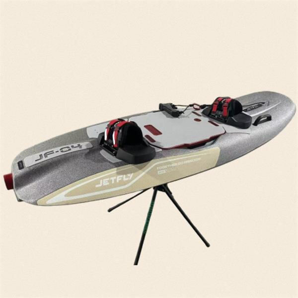 Feel the power of propulsion with a jet powered board