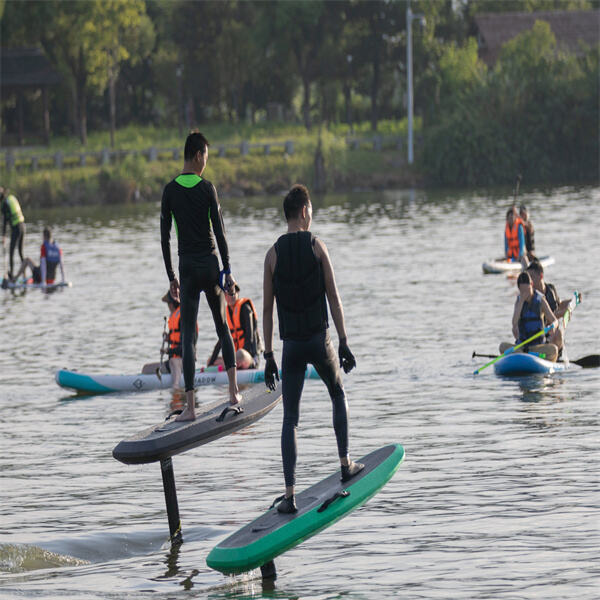 Ride longer and catch more waves with the power of an e surf board.