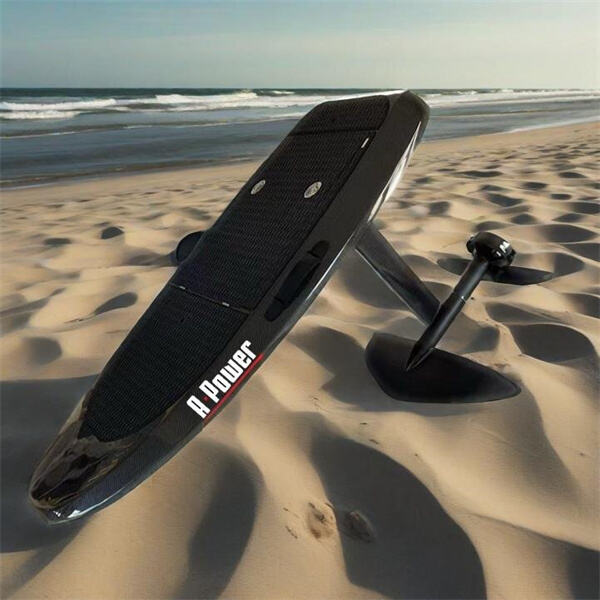 Feel the rush of adrenaline while riding an electric hydrofoil board.
