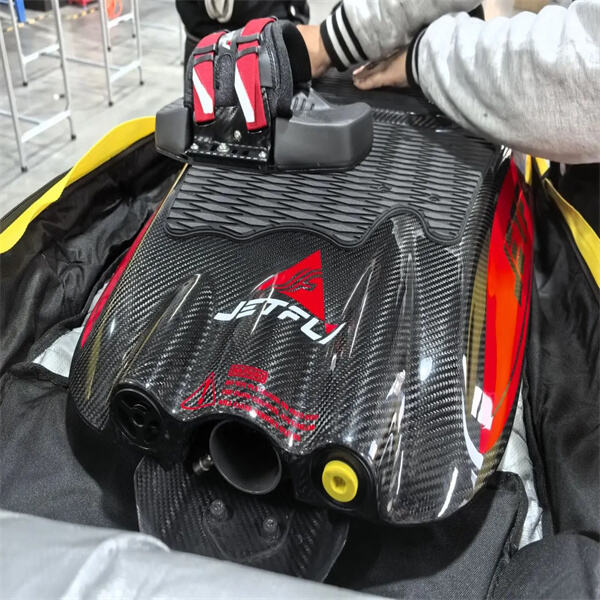 Feel the rush of speed on a motorised water board