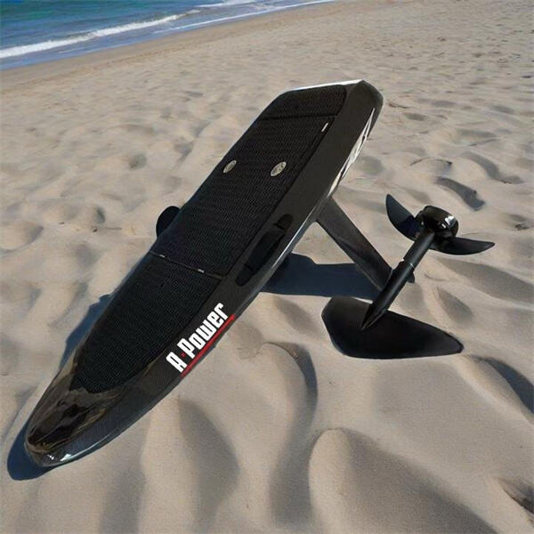 Master the art of balance on a cutting-edge electric hydrofoil board.