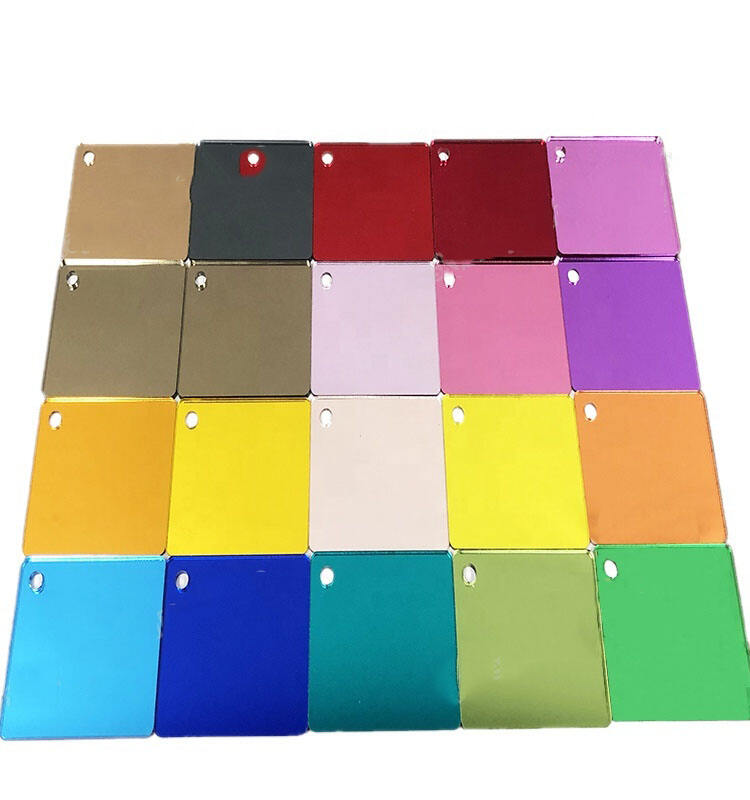 Color Acrylic Mirror Sheet manufacture