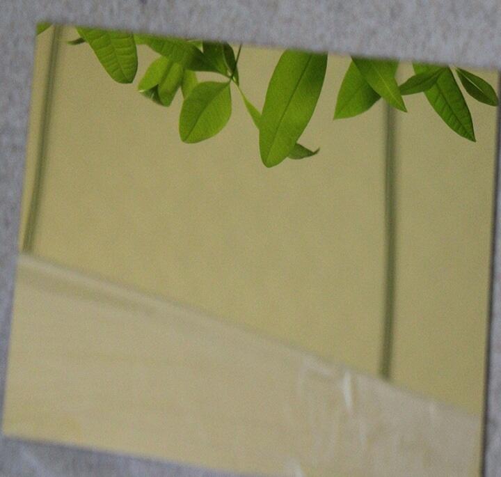 Silver Gold Rose Mirror Acrylic Sheet details