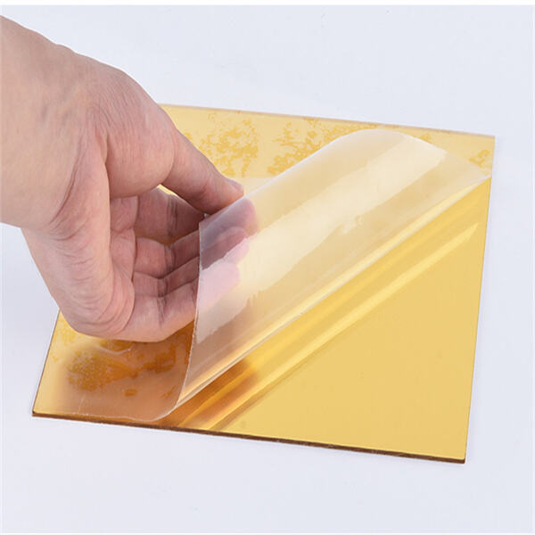 Innovation in Acrylic Golden Mirror Sheet