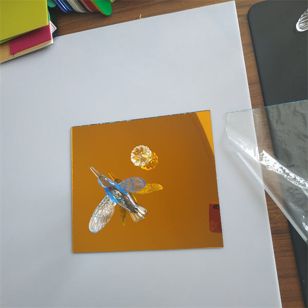 Innovation in Marketing With Golden Mirror Acrylic Sheets