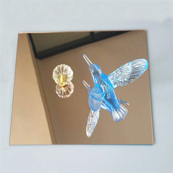 Safety of Rose Gold Acrylic Mirror Sheet: