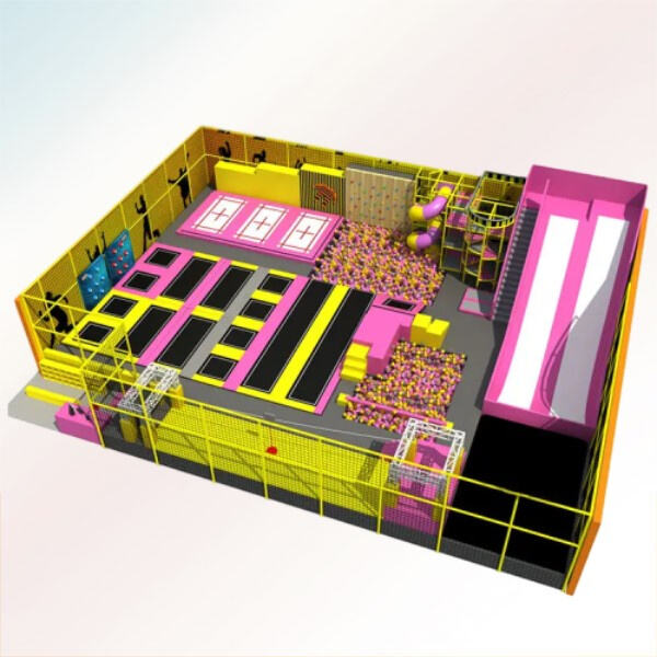 Биздин адреналин соргуч батут паркында секирип, бурулуп жана учуп кетиңиз