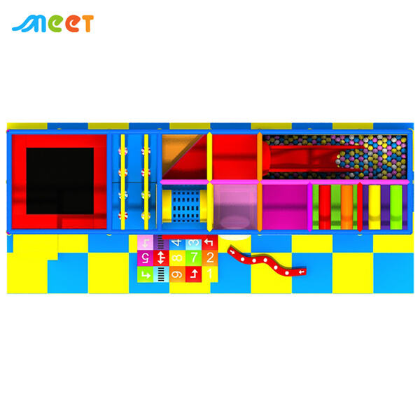 Rain or shine, our indoor slide playground is open and ready for play.