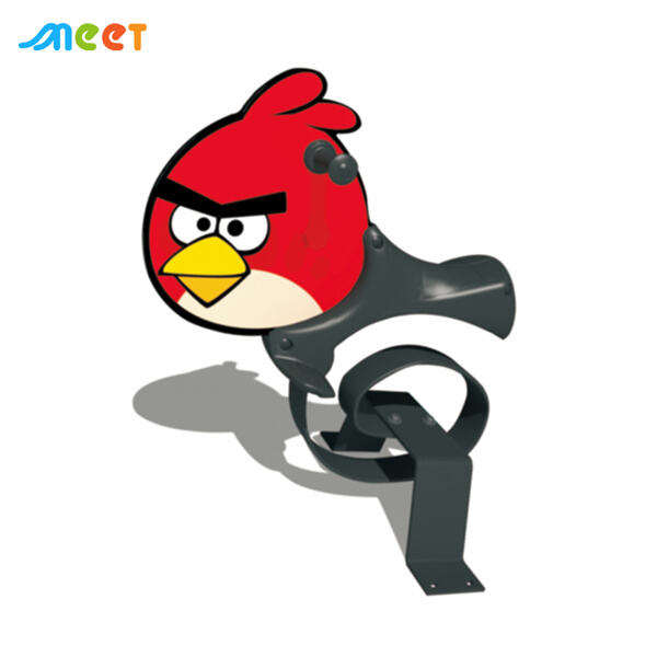 Breng de familie samen op het Spring Horse Speelplein voor wat lenteplezier