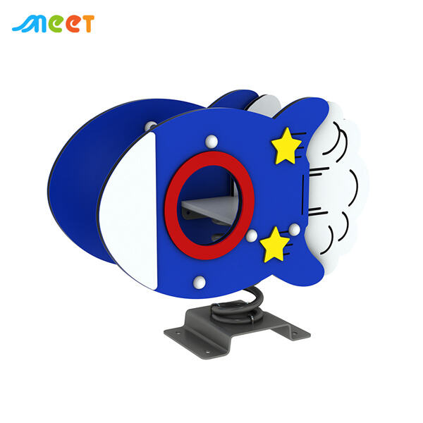 Laat je fantasie de vrije loop op het Spring Horse Speelplein