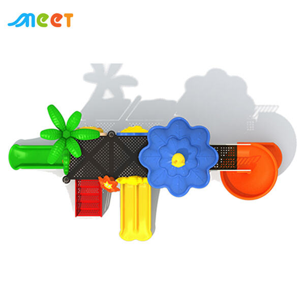 Reliving memories on the outdoor slide