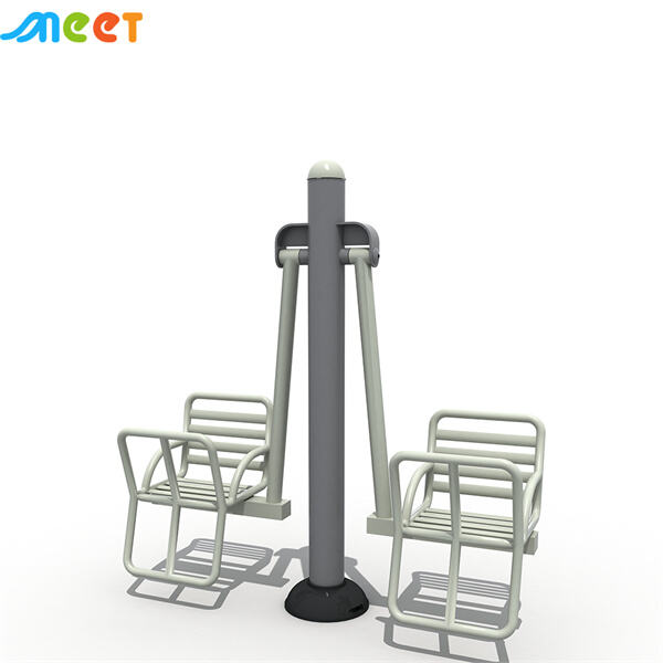 Experience a new way to workout with an outdoor gym facility.