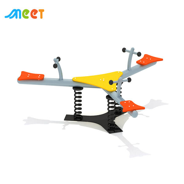 Discover the joy of seesaw playtime at our exciting playground.