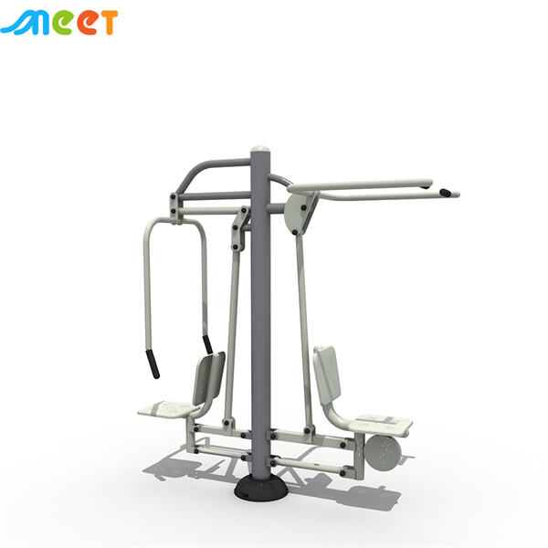 Experience the benefits of nature while getting fit at the gym outdoor.