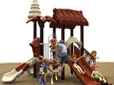 Features of Plastic Slide Kids Playground Equipment for Outdoor Use