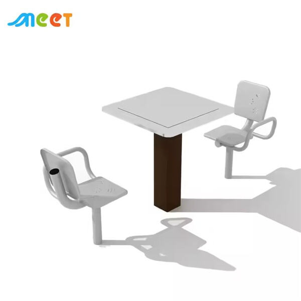 Elevate your fitness game with our outdoor workout gym facilities.