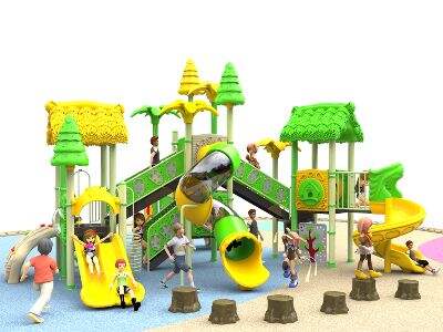 How Decorative Outdoor Playground Attracts Children