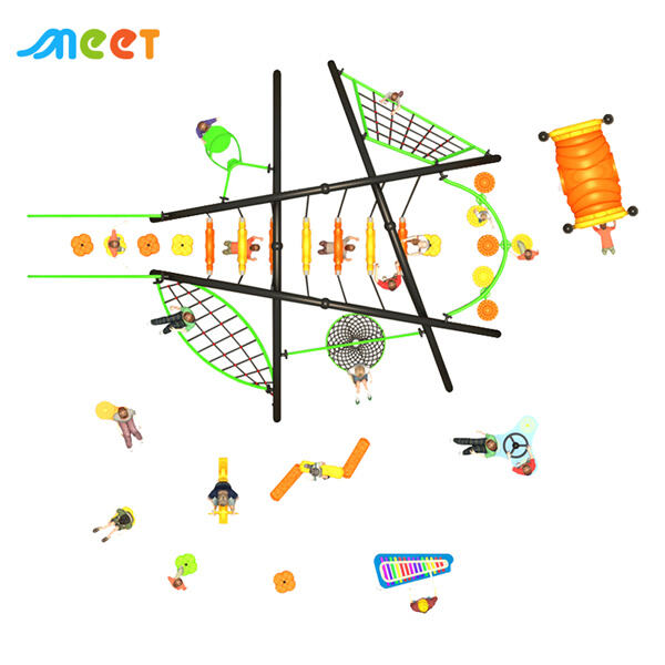 Customize your playground with a variety of equipment options