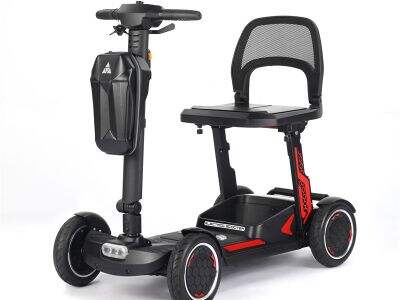Electric scooters for seniors with enhanced vibration control