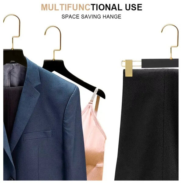 Nutze den Schrankplatz optimal mit dünnen und robusten Pulloverbügeln