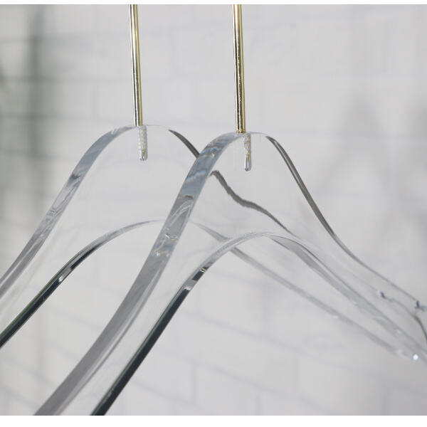 Say Goodbye to Creased Clothing with Acrylic Hangers