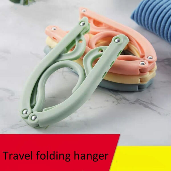 Never worry about messy hotel closets with these portable hangers.