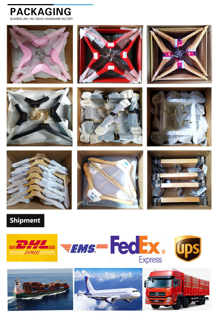 product popular high quality non slip flocking hanger plastic coat velvet clothing hangers-21